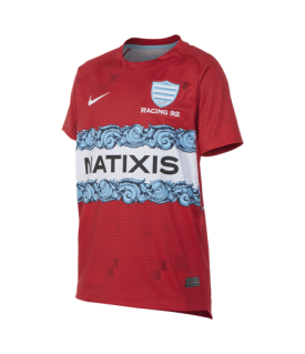 Racing92 Maillot Europe Rouge Kid 21-22
