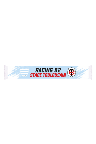 Echarpe Racing 92 vs Stade Toulousain