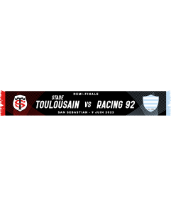 Echarpe Officielle Demi-Finale TOP 14 Toulouse vs Racing 92
