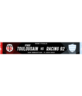 Echarpe Collector 1/2 Toulouse Racing92