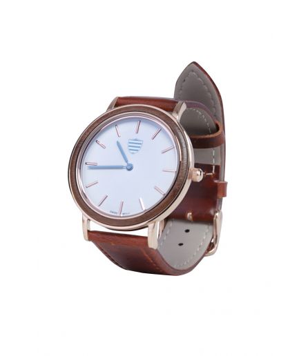 Montres Mou Premium Wen Marron Or