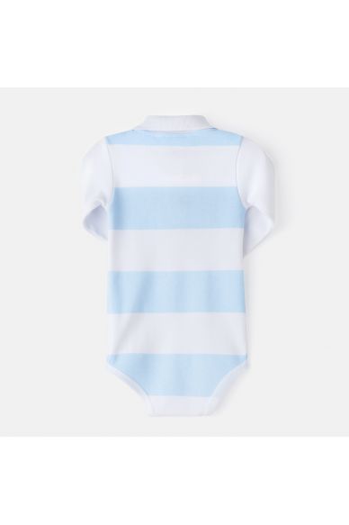 Body MC Polo Racing 92 Ciel et Blanc