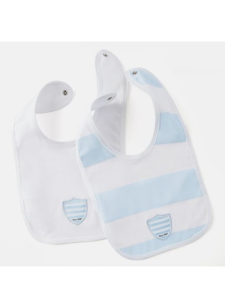 Bavoir Bébé Lot de 2 Racing 92