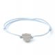 Bracelets Brésilien Cordon rayé Racing 92