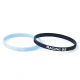 Duo bracelets silicone Racing 92