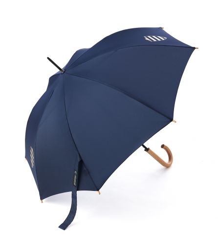 Parapluie Marine Logo Or