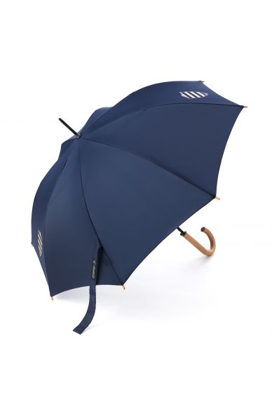 Parapluie Marine Logo Or