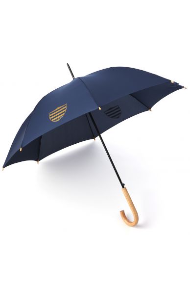 Parapluie Marine Logo Or