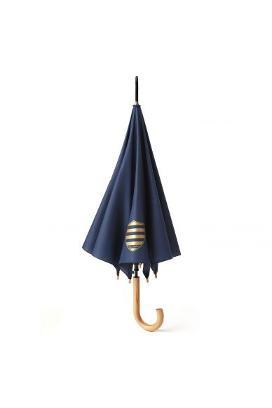 Parapluie Marine Logo Or