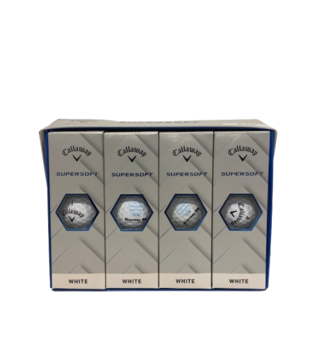 Balles Golf Racing92 Lot de 3