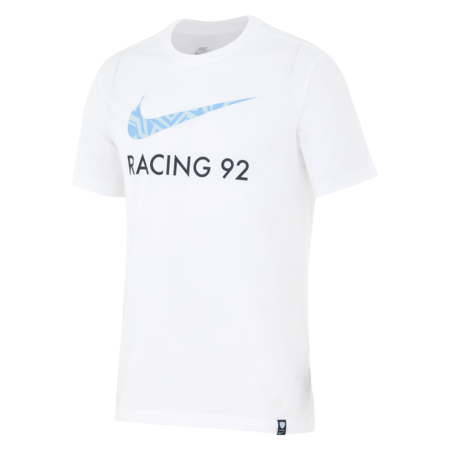 T-Shirt Blanc Homme Racing 92 x Nike 25-26