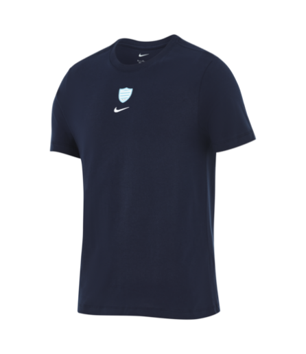 T-shirt marine Homme 25-26 Racing 92 x Nike