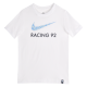 T-shirt Enfant Blanc Racing 92 x Nike 25-26