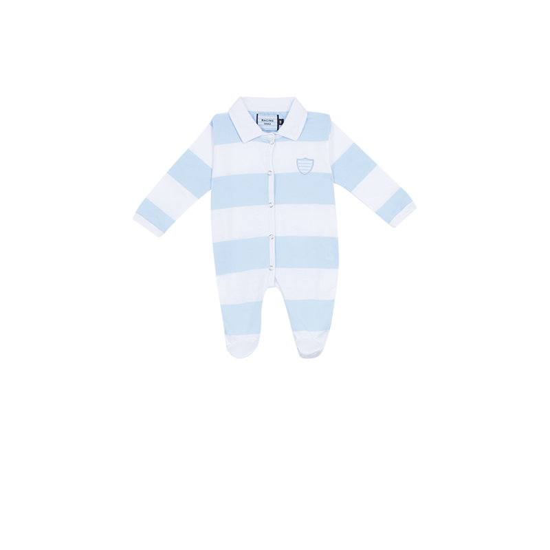Body BB ML Ciel et Blanc