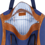 Sac Club Bowling Toile Marine 24H