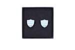 Boutons Manchettes Blasons Racing 92