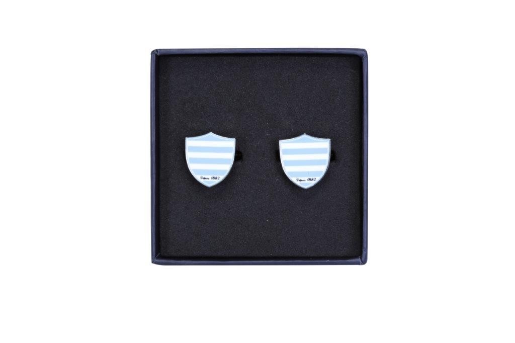 Boutons Manchettes Blasons Racing 92