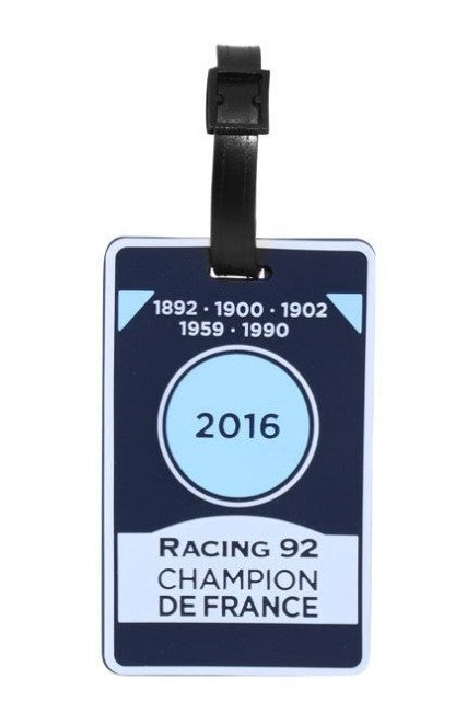 Etiquette Bagage CHAMPION DE FRANCE