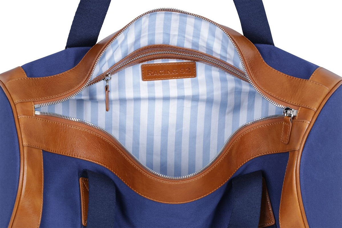 Sac Club Bowling Toile Marine 24H