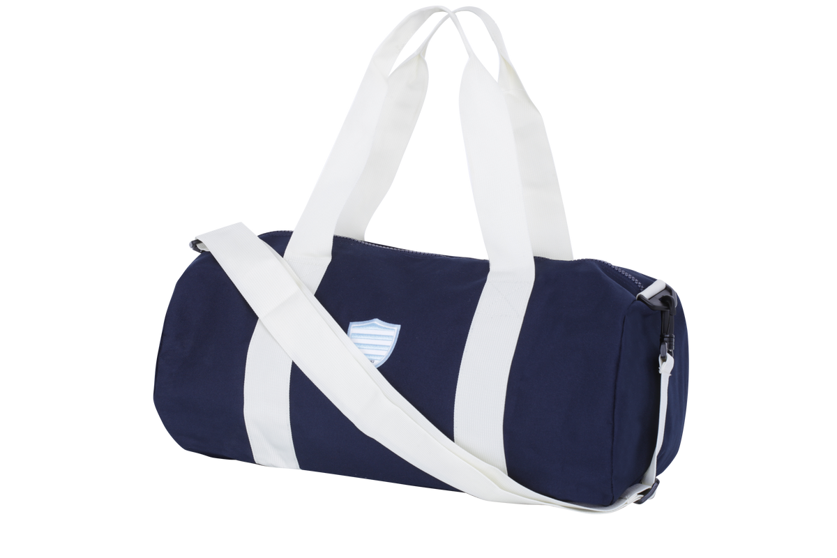 Sac polochon BILLY toile marine logo Racing92