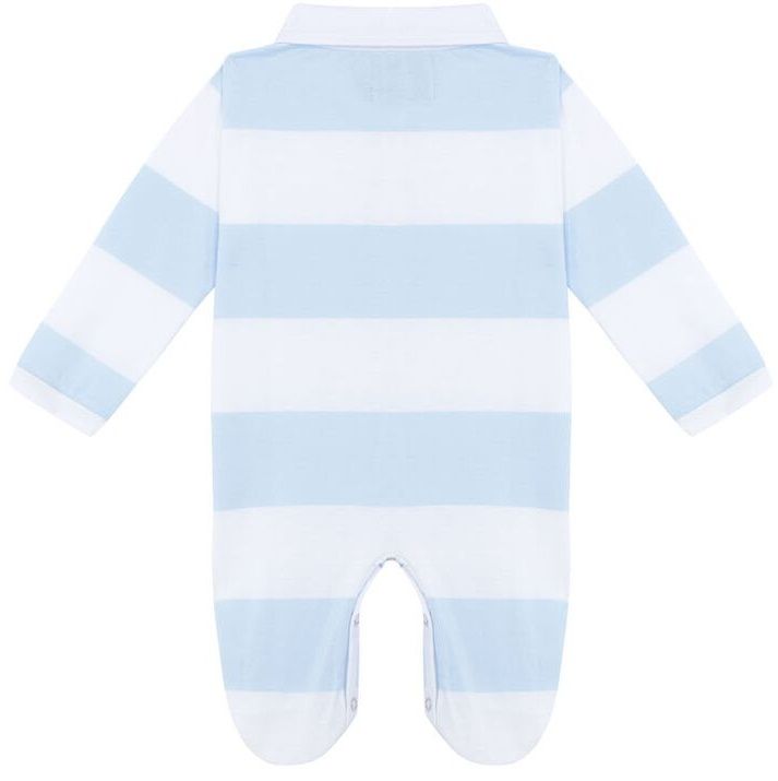 Body BB ML Ciel et Blanc