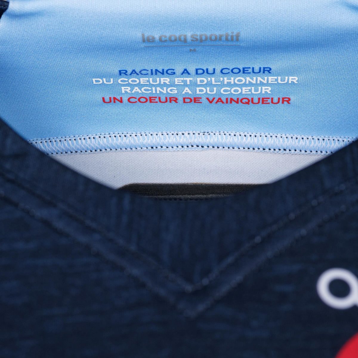 Maillot pro marine homme 19-20 Racing 92 x Le Coq Sportif