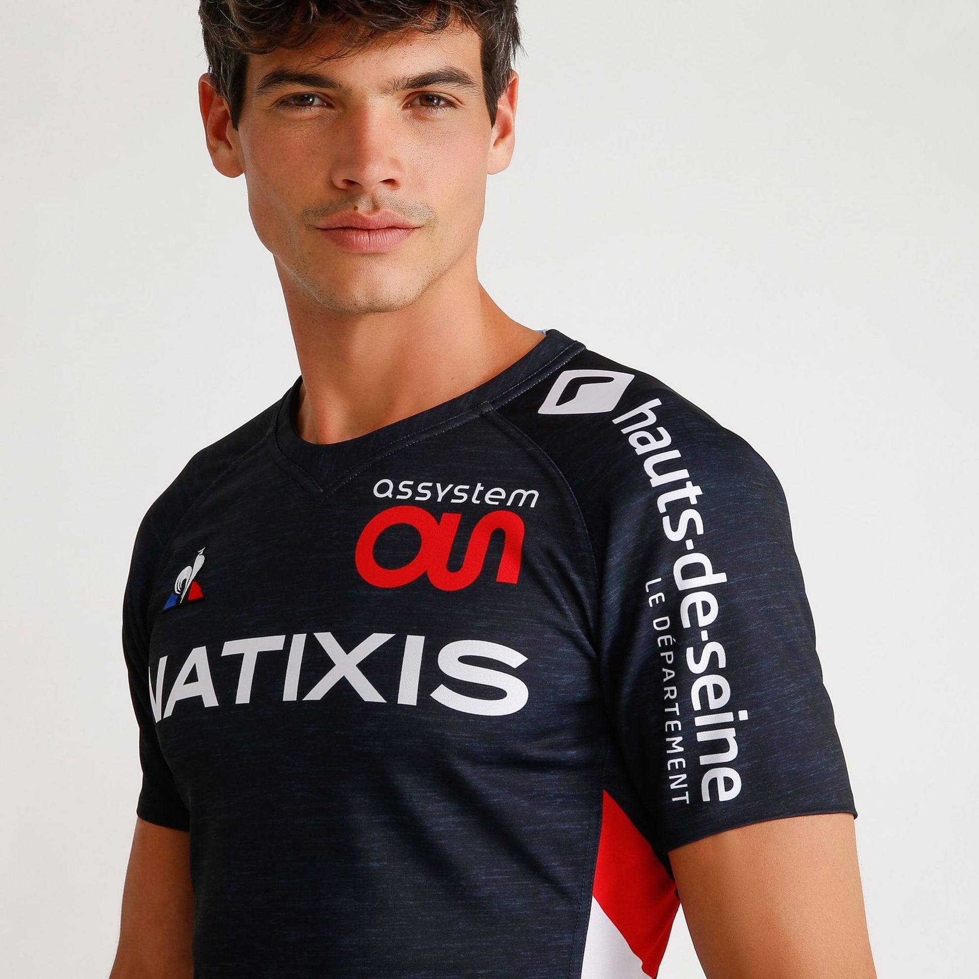 Maillot pro marine homme 19-20 Racing 92 x Le Coq Sportif
