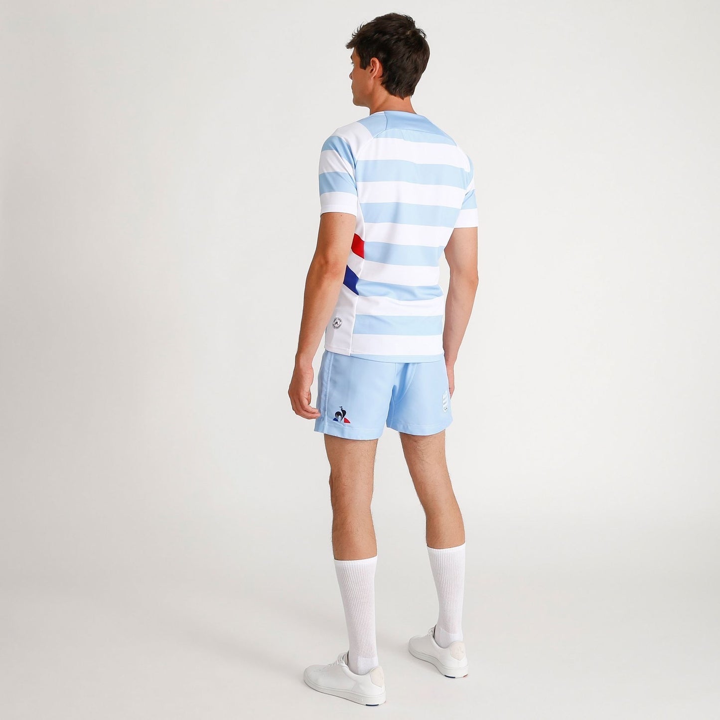 Maillot domicile ciel et blanc homme 19-20 Racing 92 x Le Coq Sportif