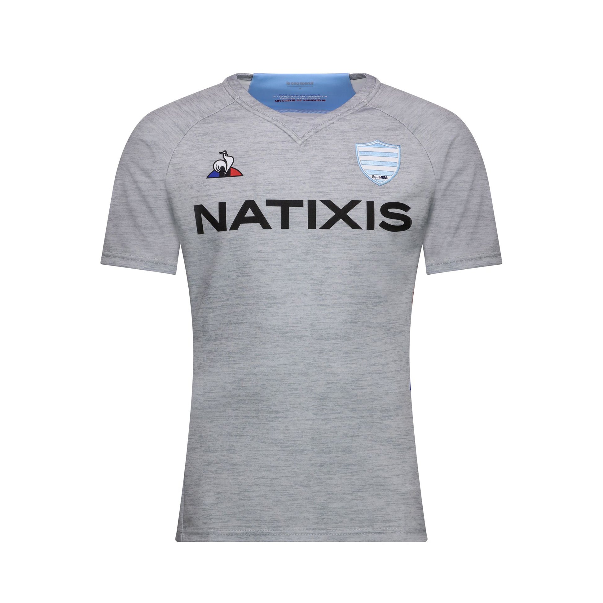 Maillot extérieur gris homme 19-20 Racing 92 x Le Coq Sportif