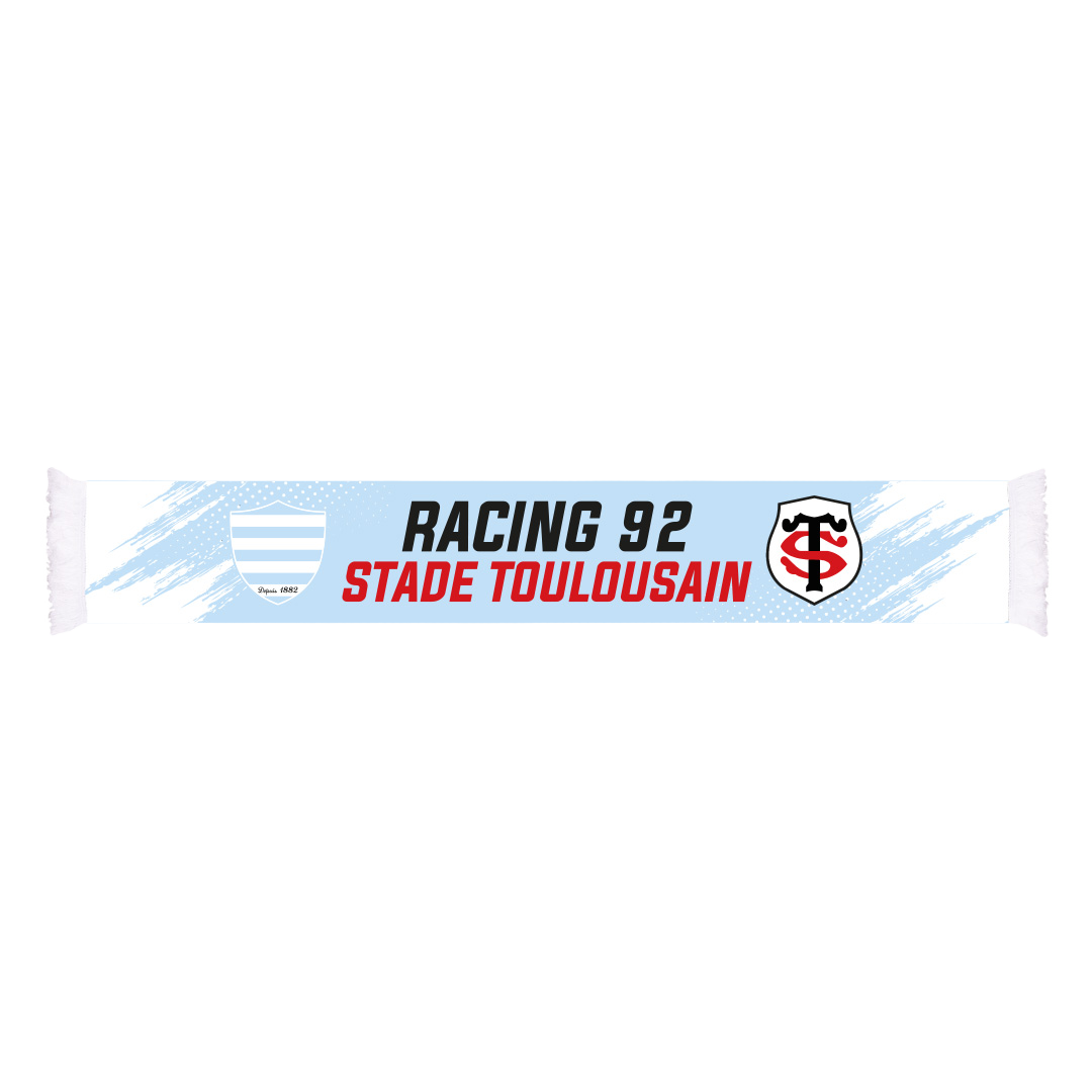 Echarpe Racing 92 vs Stade Toulousain