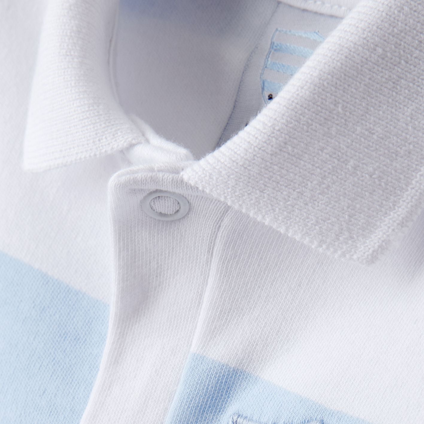 Body MC Polo Racing 92 Ciel et Blanc