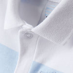 Body MC Polo Racing 92 Ciel et Blanc