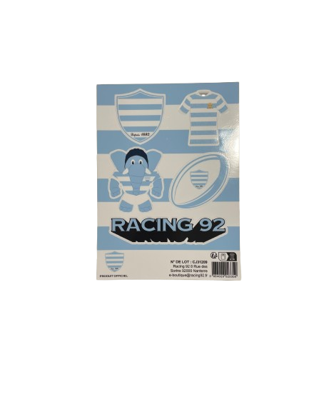 Planche Sticker Racing 92