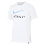 T-shirt Homme Blanc 25-26 Racing 92 x Nike