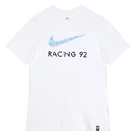 T-shirt Homme Blanc 25-26 Racing 92 x Nike