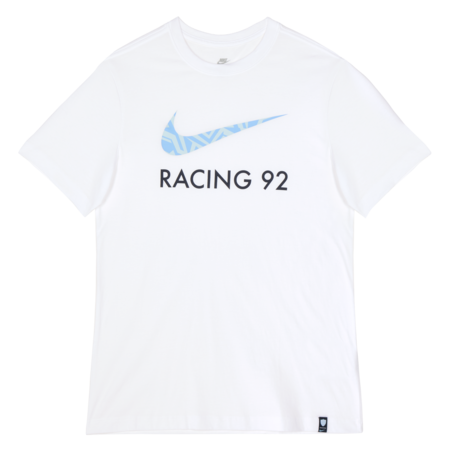T-shirt Homme Blanc 25-26 Racing 92 x Nike