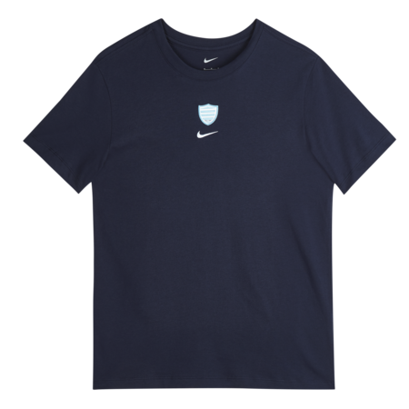 T-shirt marine Homme 25-26 Racing 92 x Nike