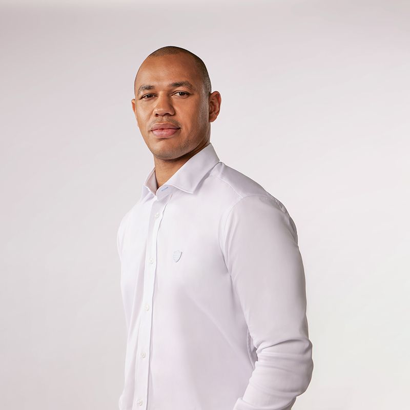 Chemise Blanche Eden Park x Racing 92