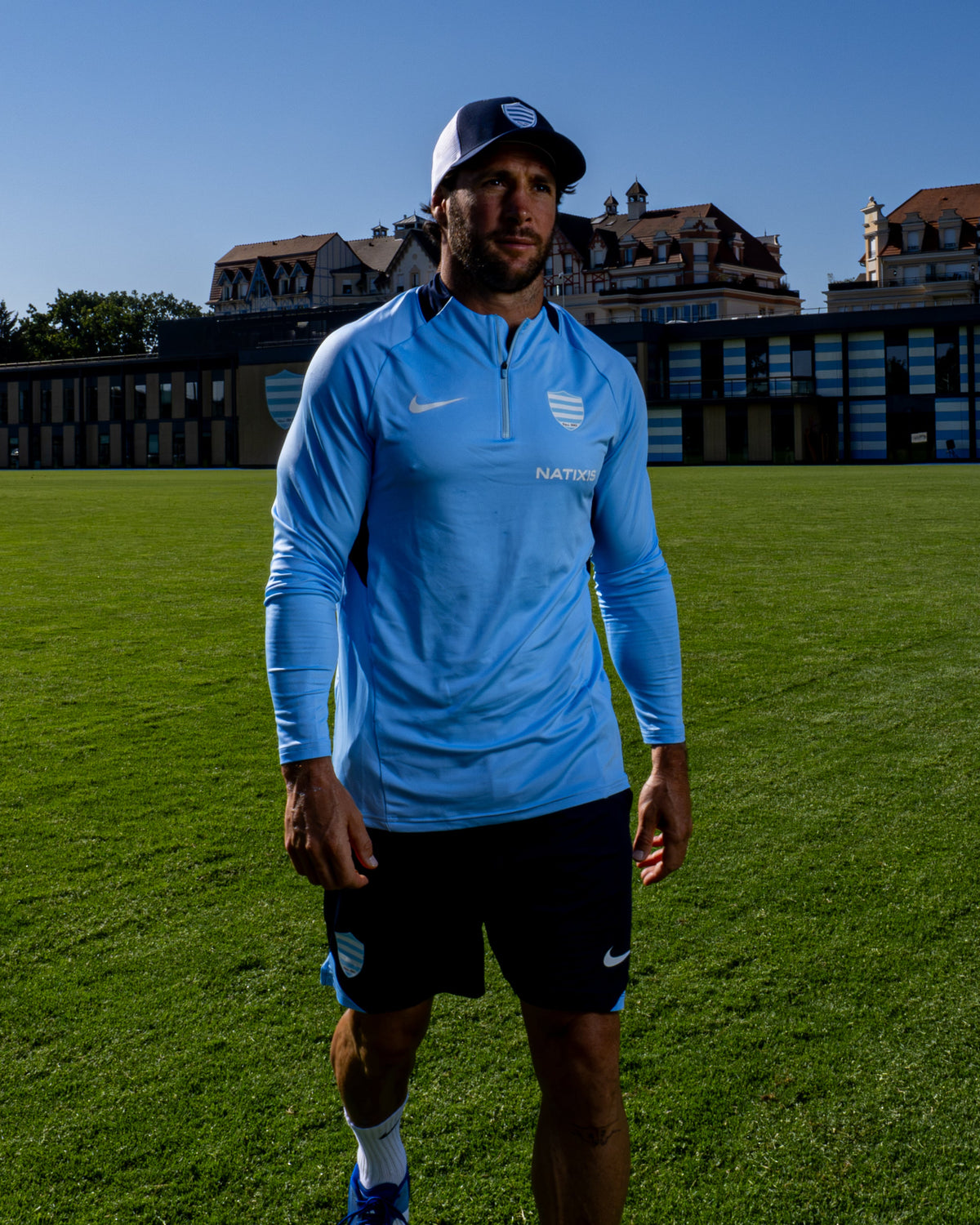 Pack sweat training zippé 1/4 + short training
